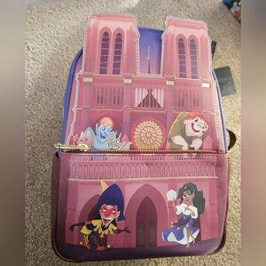 Loungefly Disney Humpback Of Notre Dame Mini Backpack Esmeralda Quasimodo